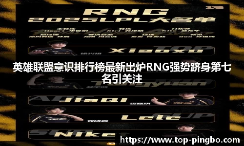 英雄联盟意识排行榜最新出炉RNG强势跻身第七名引关注